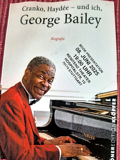 George Bailey's Buch - seit über 2 Jahren erfolgreiche musikalische Lesungen!